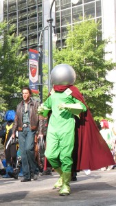 Mysterio in DragonCon 2010 parade - photo by Amber Croxall