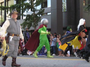 Mysterio in DragonCon2010 parade
