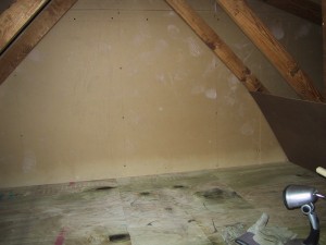 Attic storage space