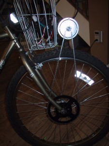 250 watt motor with sprocket and chain