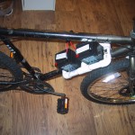 Bike Battery Holder made from PVC