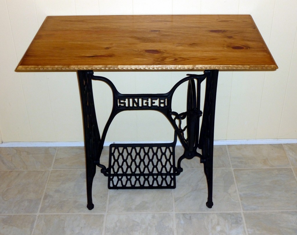 Singer Sewing Machine Base gets a new table top | Jay's Technical Talk