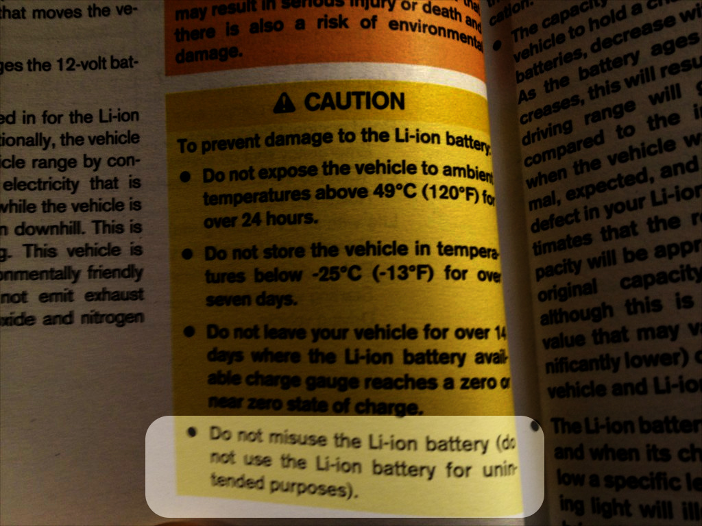 Nissan leaf battery warranty details #5