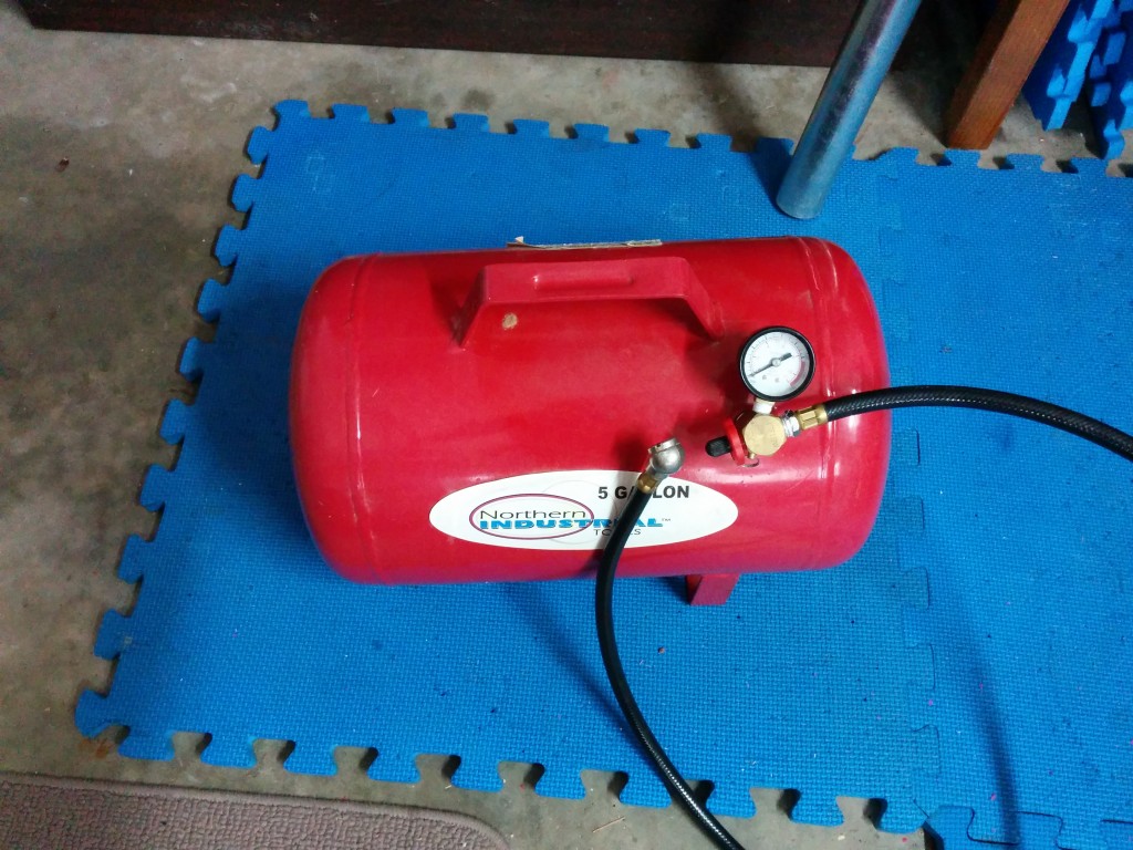 Tool Shop 5 Gallon Portable Jobsite Air Tank – 125 PSI Compact Compressor