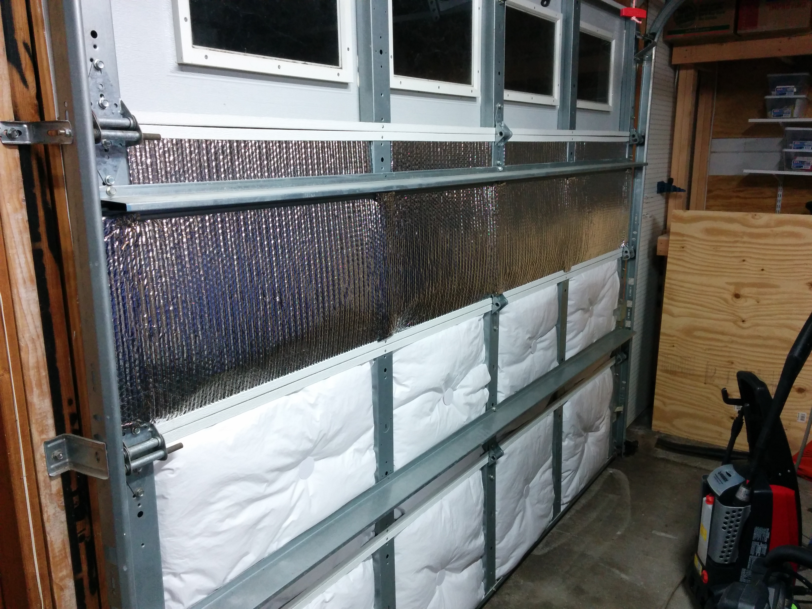 Simple Garage Door Insulation For Heat for Large Space