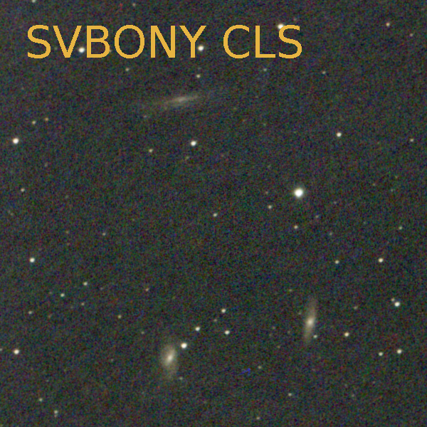 Leo Triplet shot with the SVBONY CLS filter