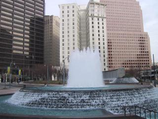 Fountain in woodruff park