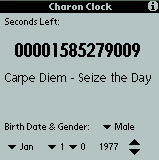CharonClock Screen Shot